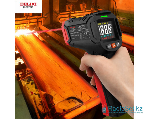 Бесконтактный инфракрасный термометр / пирометр Delixi DMQ303